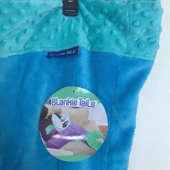 Mermaid blanket tail cozy couch blanket pullover stay warm - Picture 5 of 8